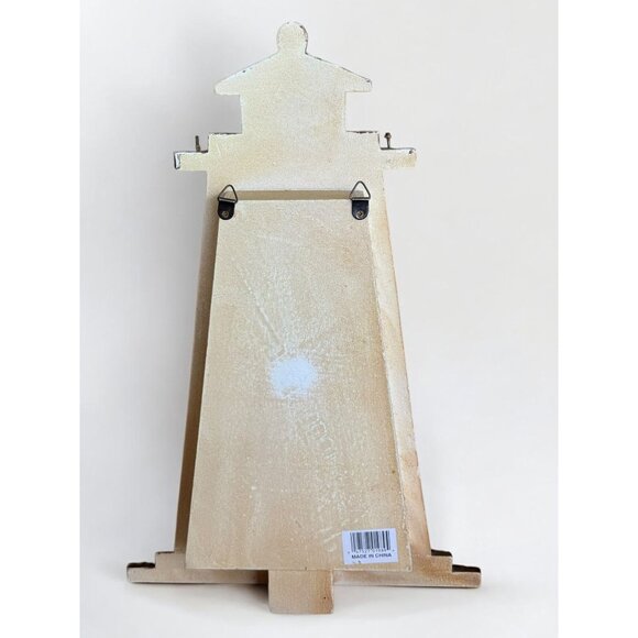 Vintage Wooden Lighthouse Shadowbox Wall/Table Decor - Picture 2 of 7